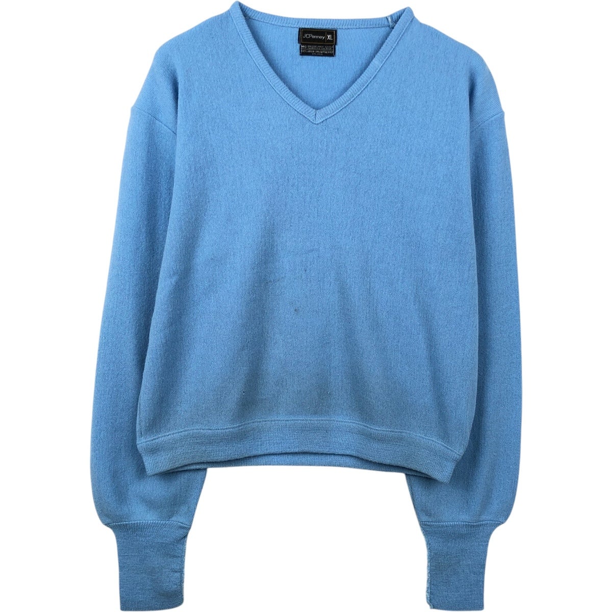 古着 90年代 ダナキャランニューヨーク DKNY JEANS Vネック コットン