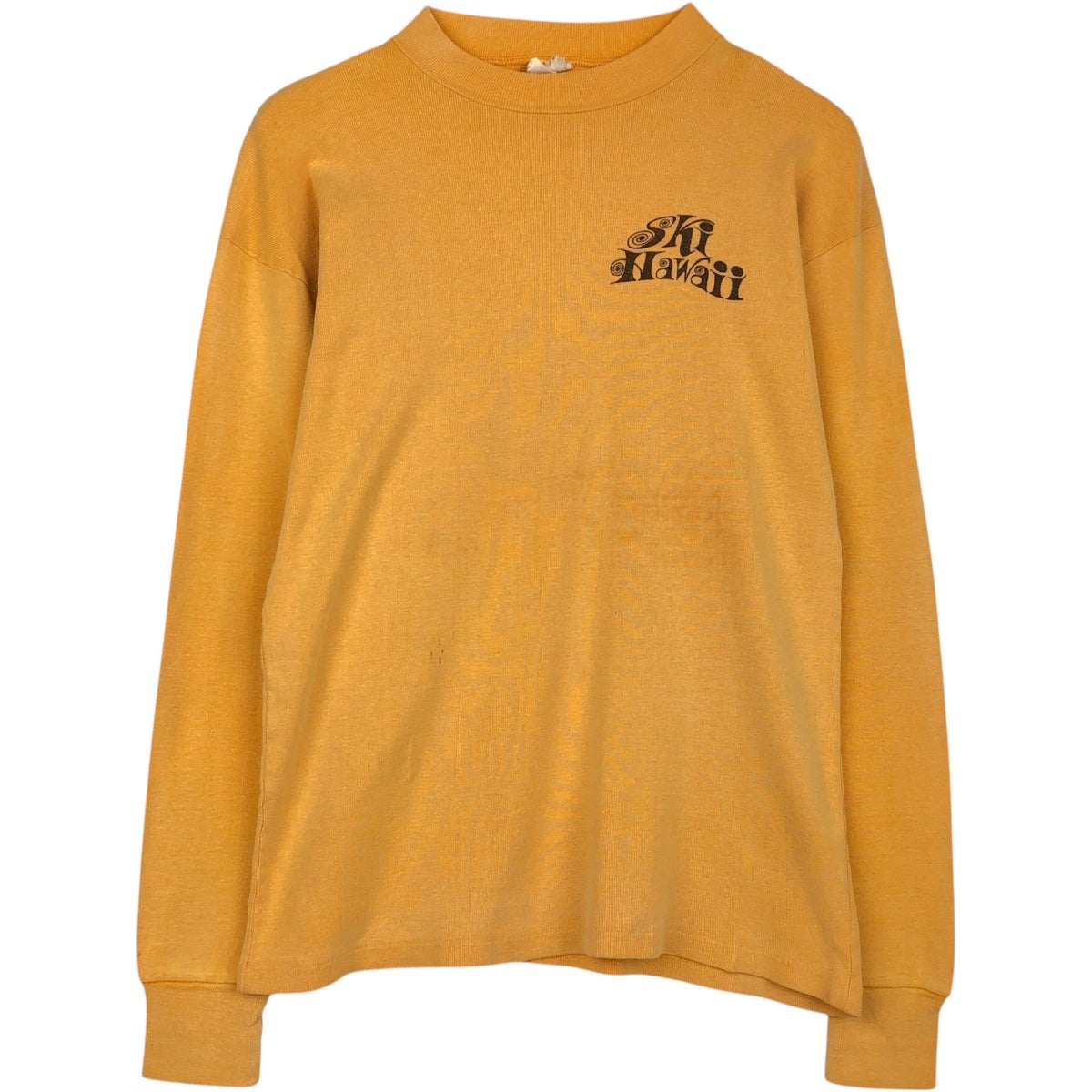 古着 アニエスベー agnes b. PARIS ボーダー柄 ロングTシャツ ロンT