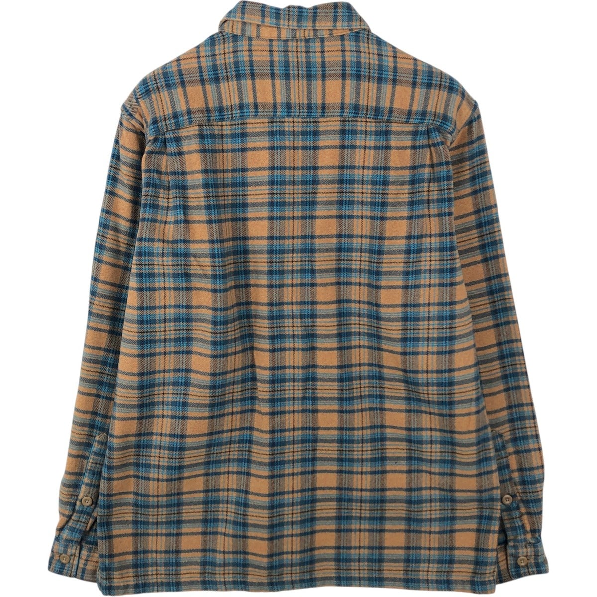 patagonia パタゴニア チェックシャツ　メンズ　Mサイズ 古着 パタゴニア patagonia 長袖 フランネルチェックシャツ メンズM