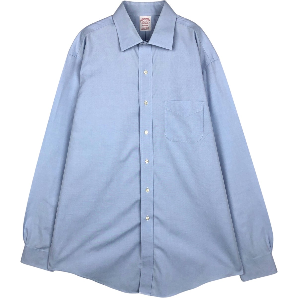 古着 ブルックスブラザーズ Brooks Brothers 1818 ワイドカラー 長袖