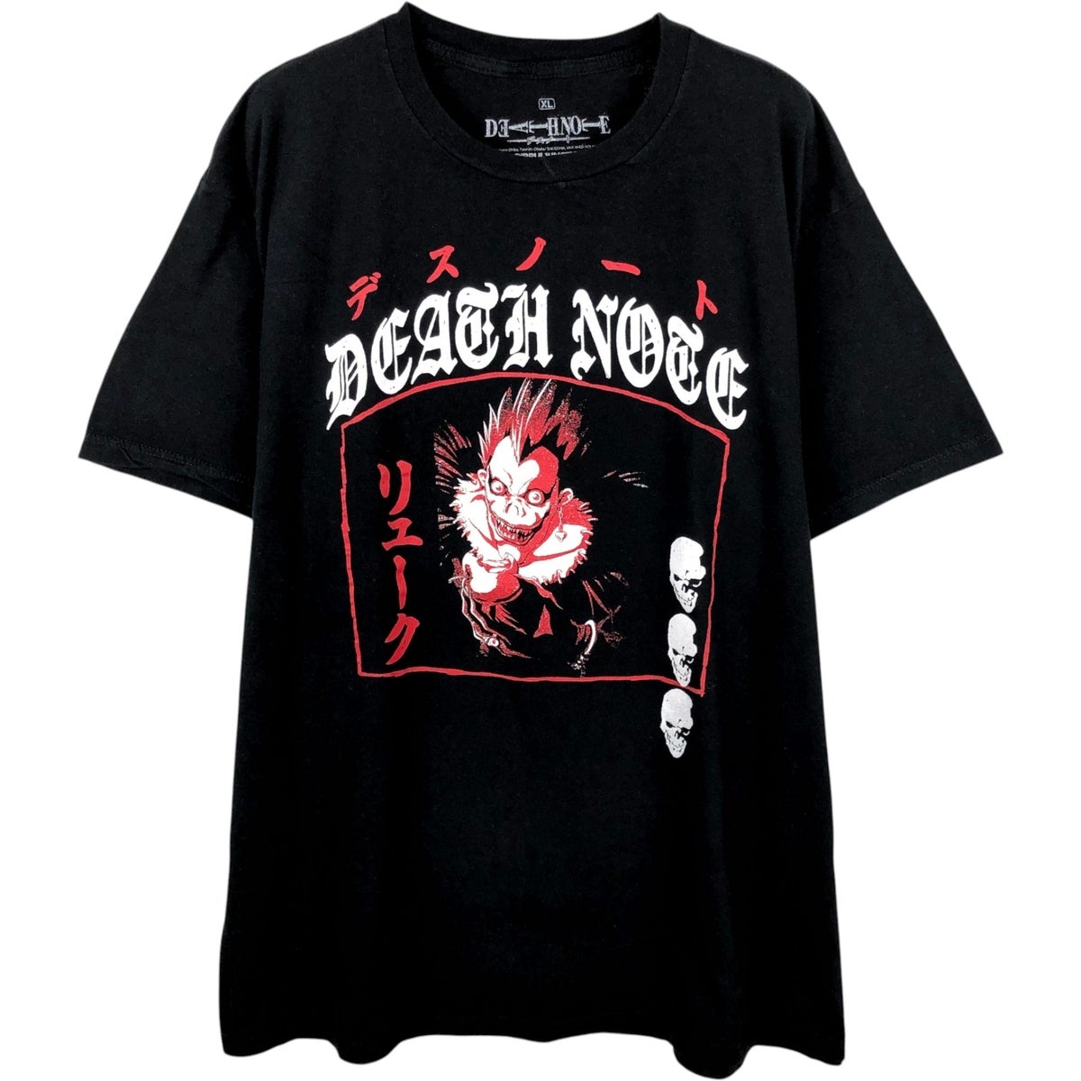 古着 DEATH NOTE デスノート L 大判プリント アニメ キャラクター