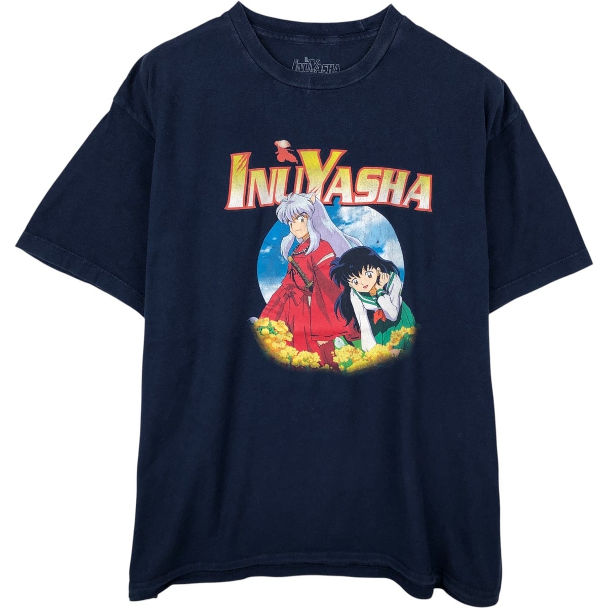 古着 00年代 INUYASHA 犬夜叉 日暮かごめ アニメ キャラクタープリント