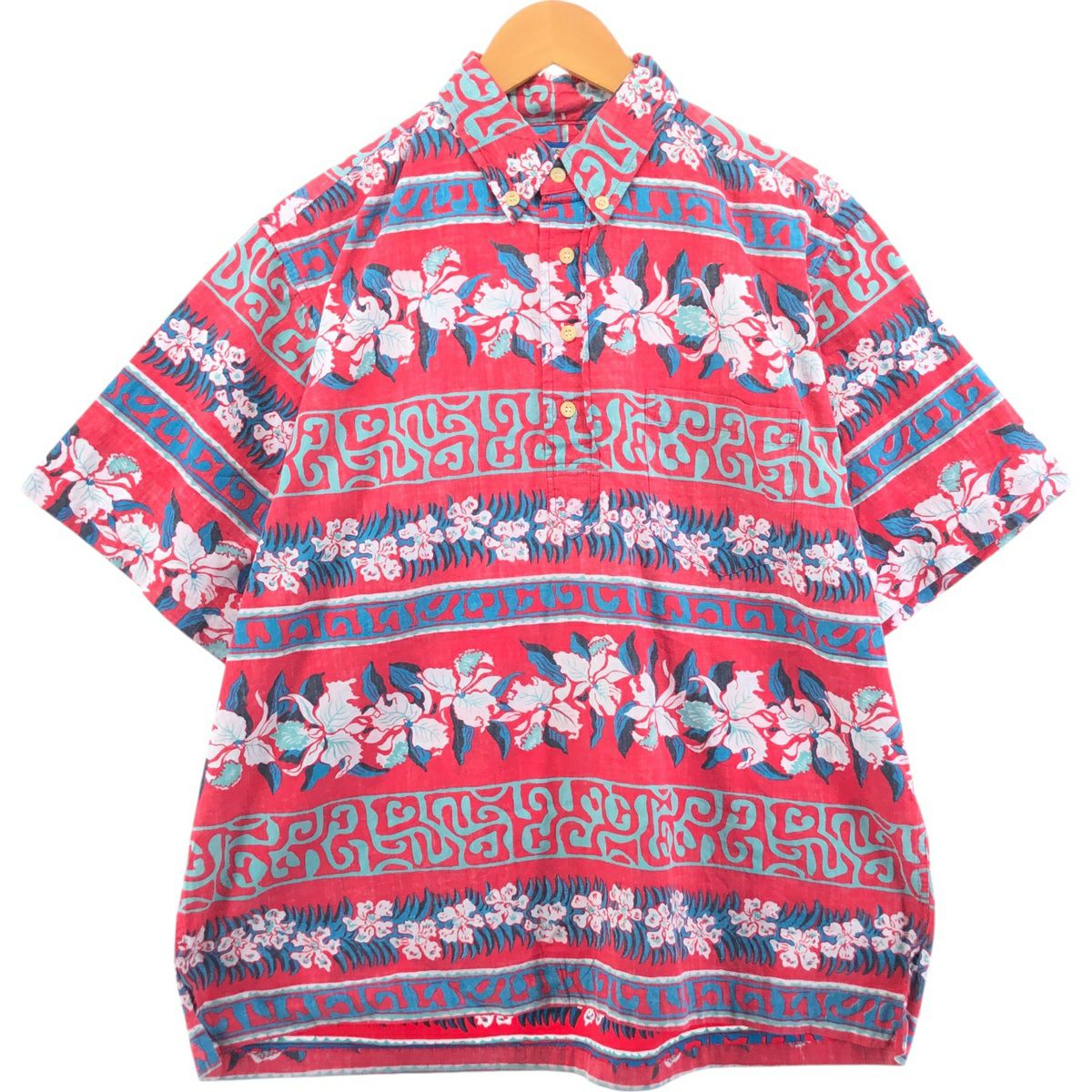 生成り フラワー エクアドルニットタイプ ロールネック ウールニット