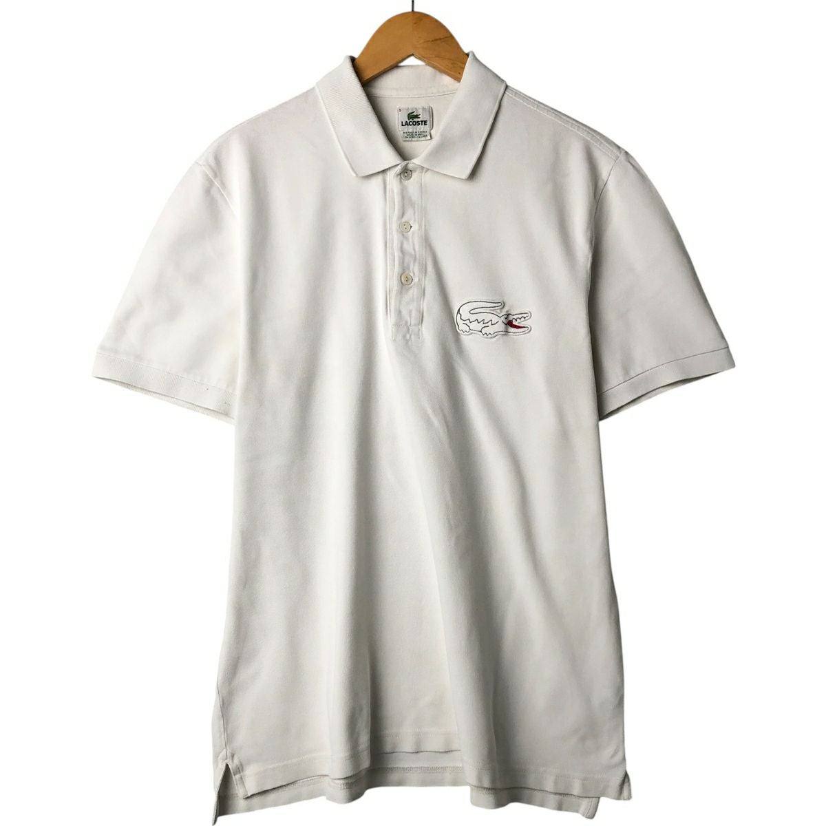 古着 ラコステ LACOSTE フランス企画 半袖 ポロシャツ 5 メンズL相当