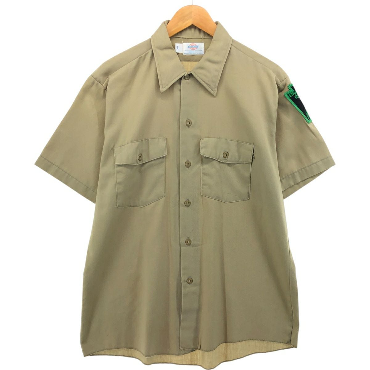 古着 70年代 ディッキーズ Dickies 長袖 オールインワン つなぎ USA製