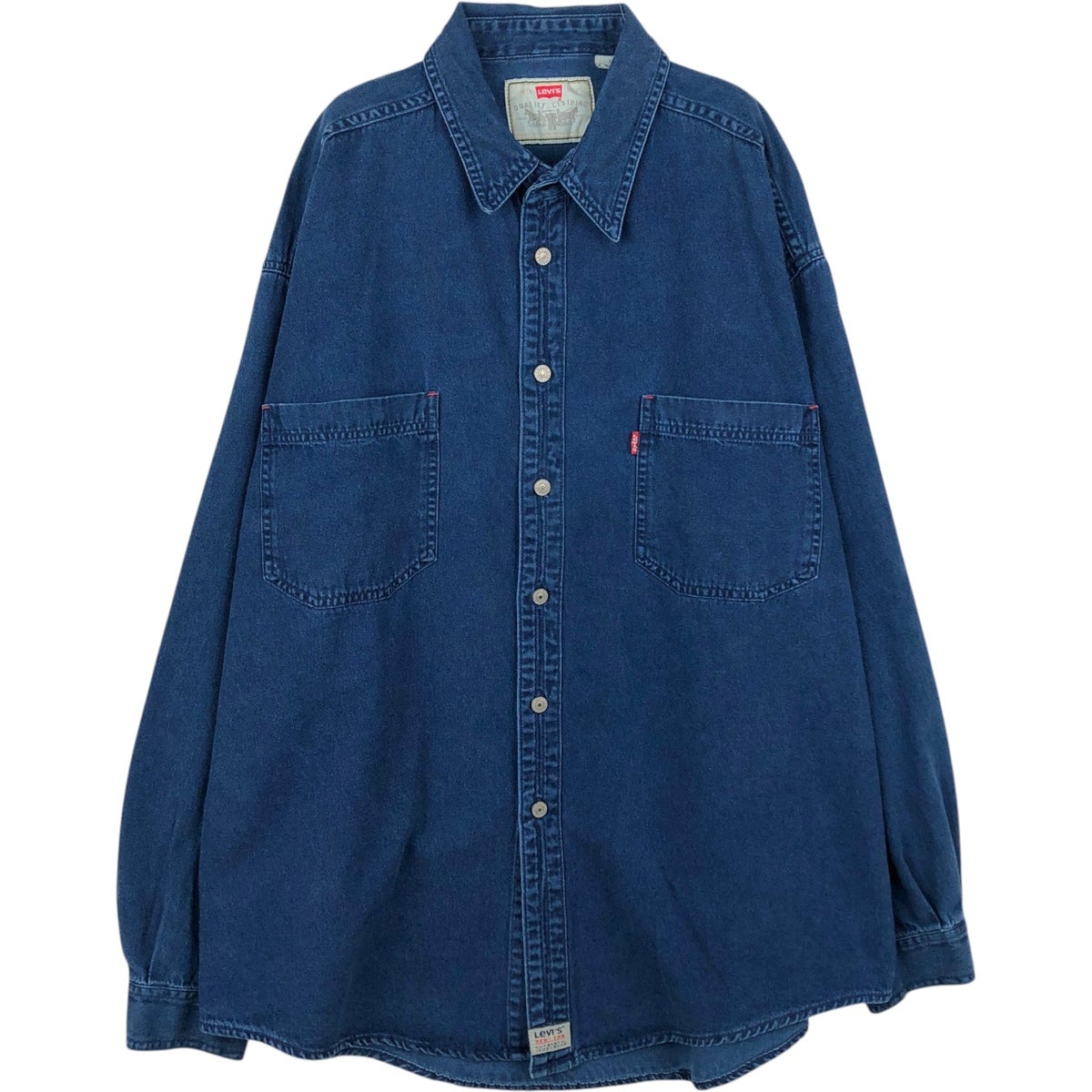古着 リーバイス Levis RED TAB 長袖 デニムシャツ メンズXL相当