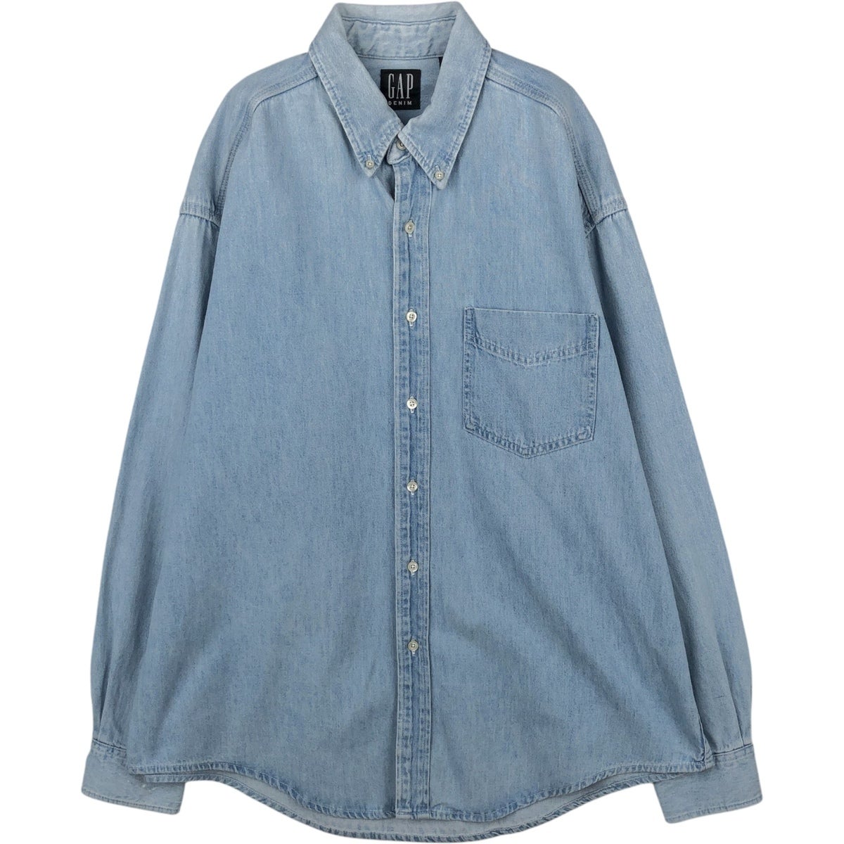 古着 ギャップ GAP BLUE JEANS トラッカージャケット スエードレザー