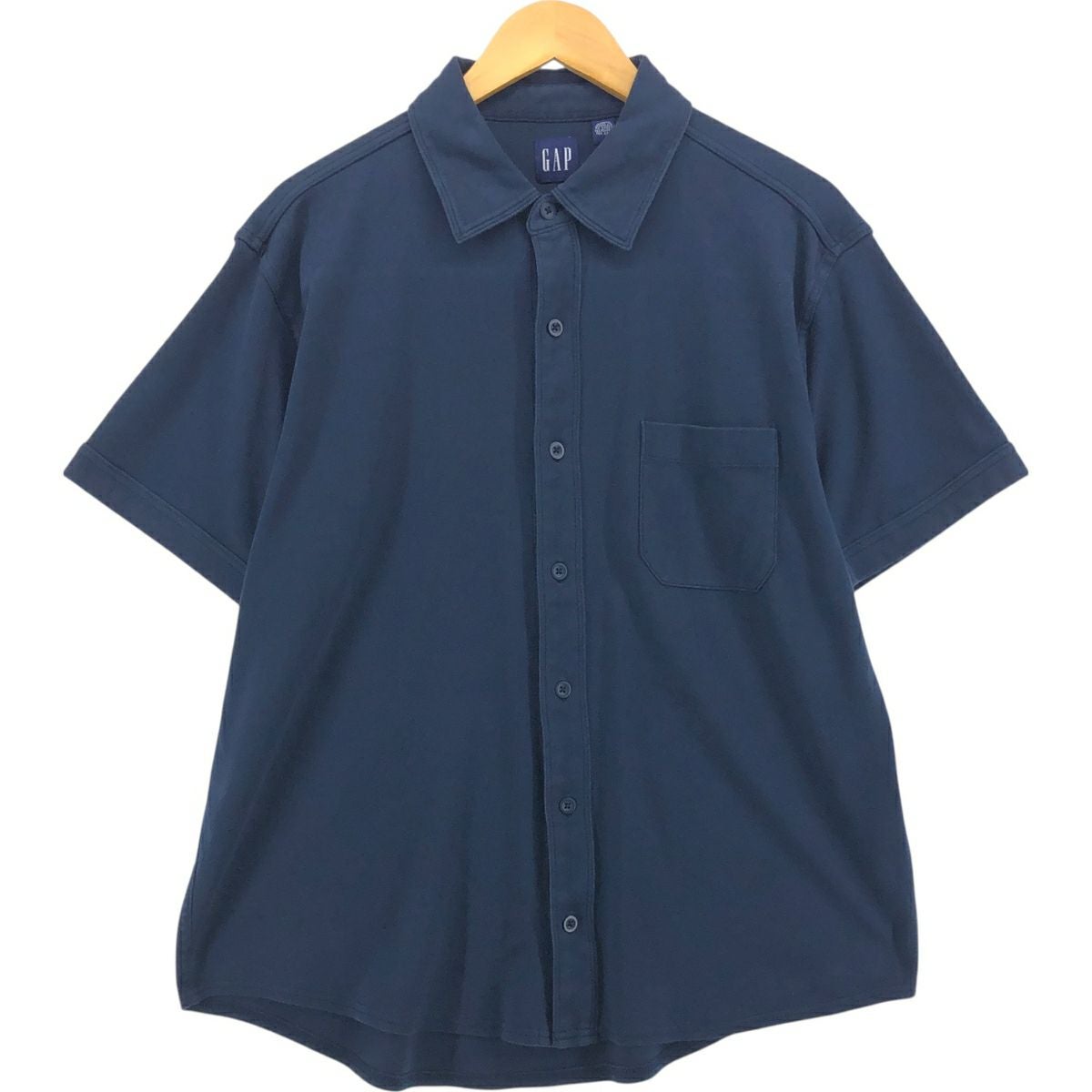 古着 90年代 ギャップ GAP オールドギャップ 半袖 コットン×リネン