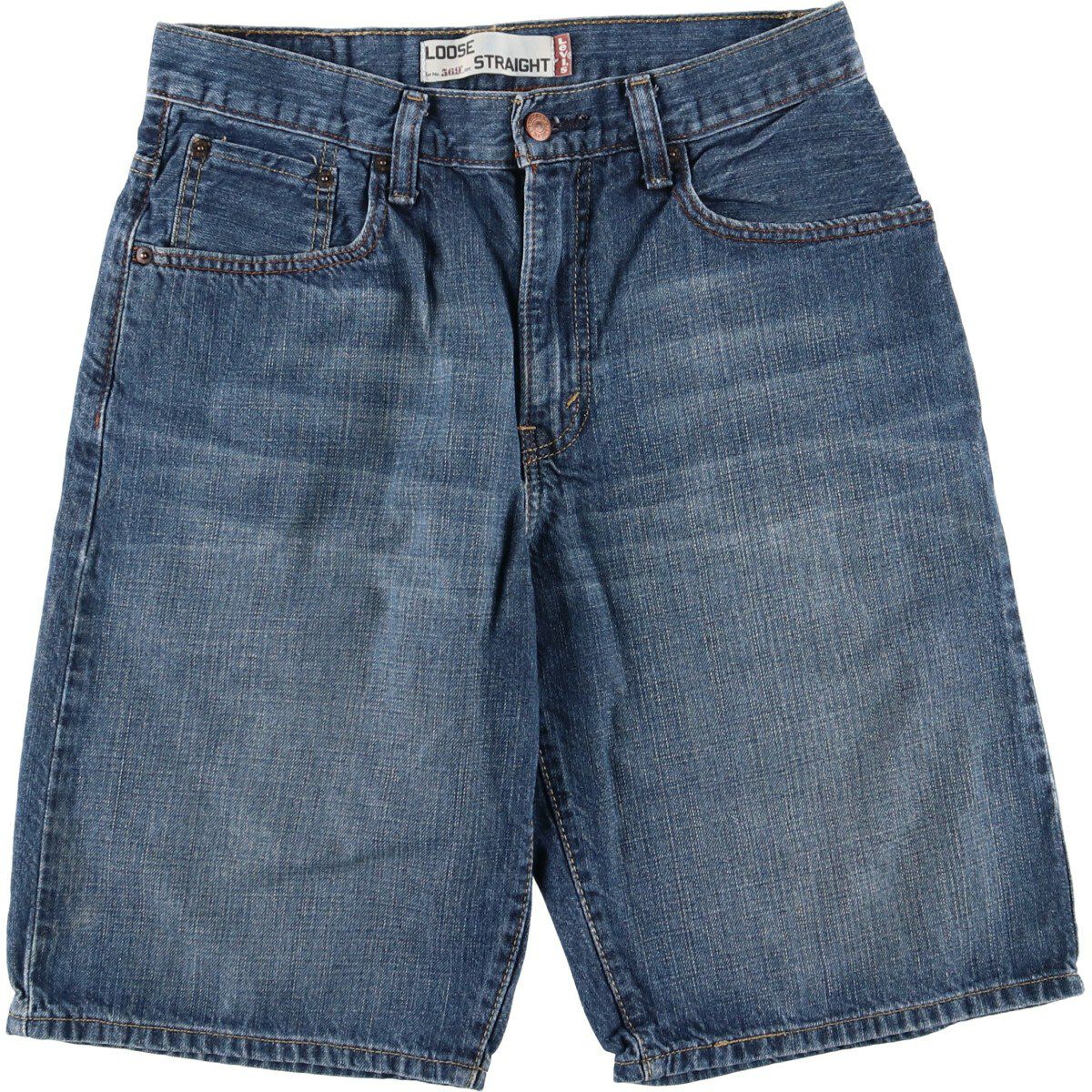 古着 リーバイス Levis 569 LOOSE STRAIGHT デニムショーツ ハーフ