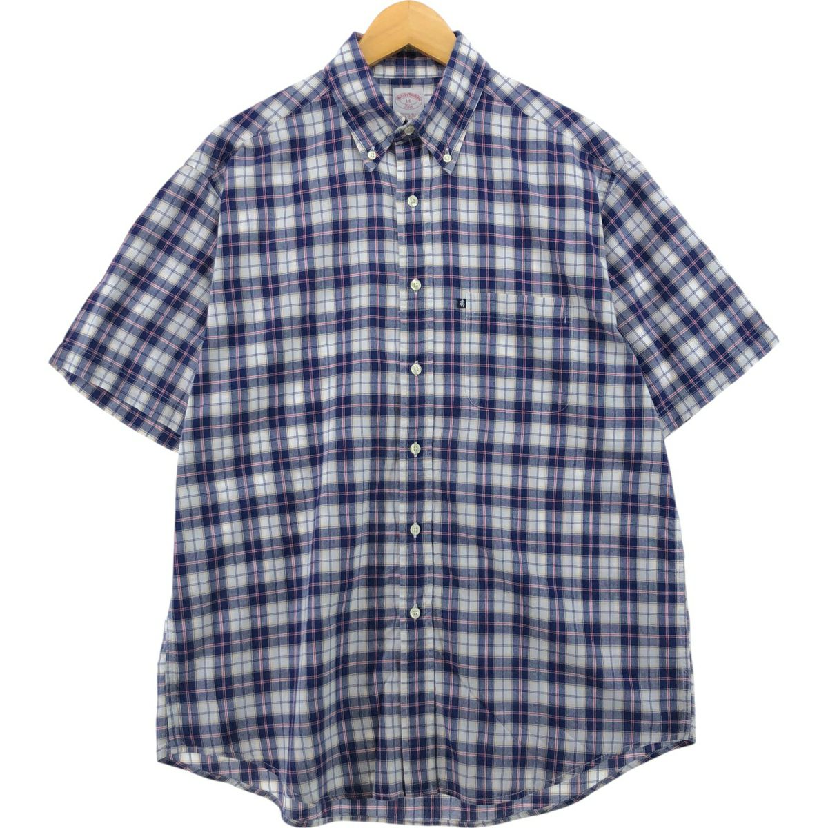 古着 ブルックスブラザーズ Brooks Brothers 346 半袖 ボタンダウン