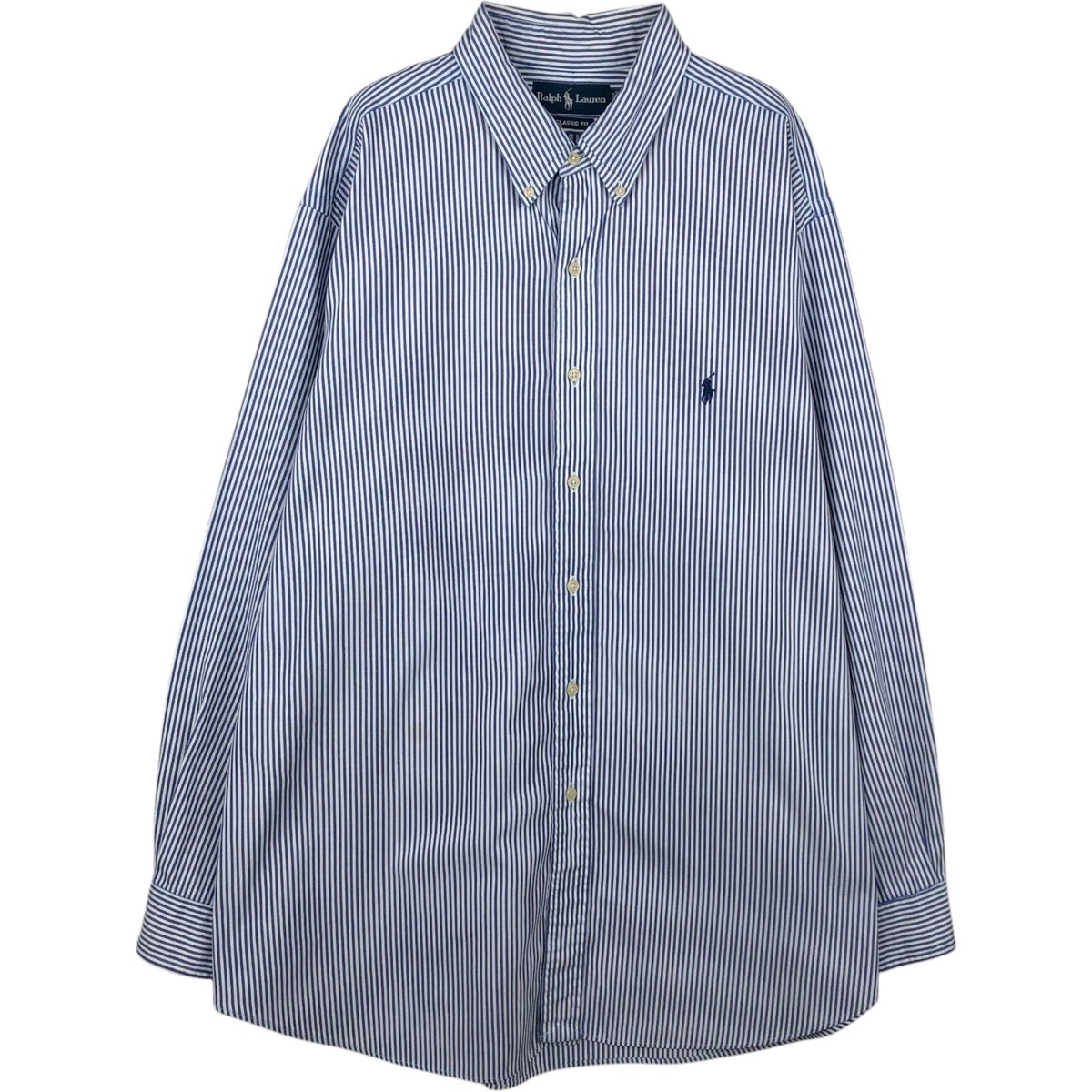 古着 ラルフローレン Ralph Lauren CLASSIC FIT 長袖 ボタンダウン