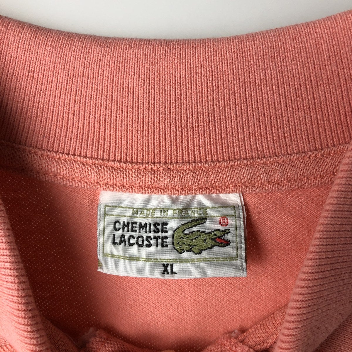 古着 80年代 ラコステ LACOSTE CHEMISE フレンチラコステ 半袖