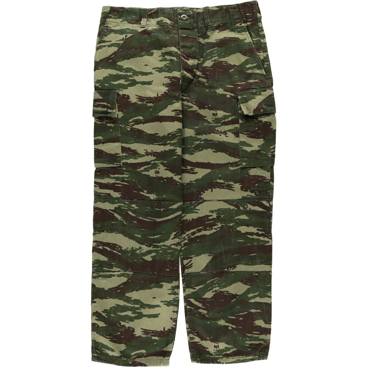 ライバーマイスター迷彩図柄　迷彩パンツ　ドイツ軍 古着 ドイツ軍 迷彩柄 フレクターカモ ミリタリー カーゴパンツ