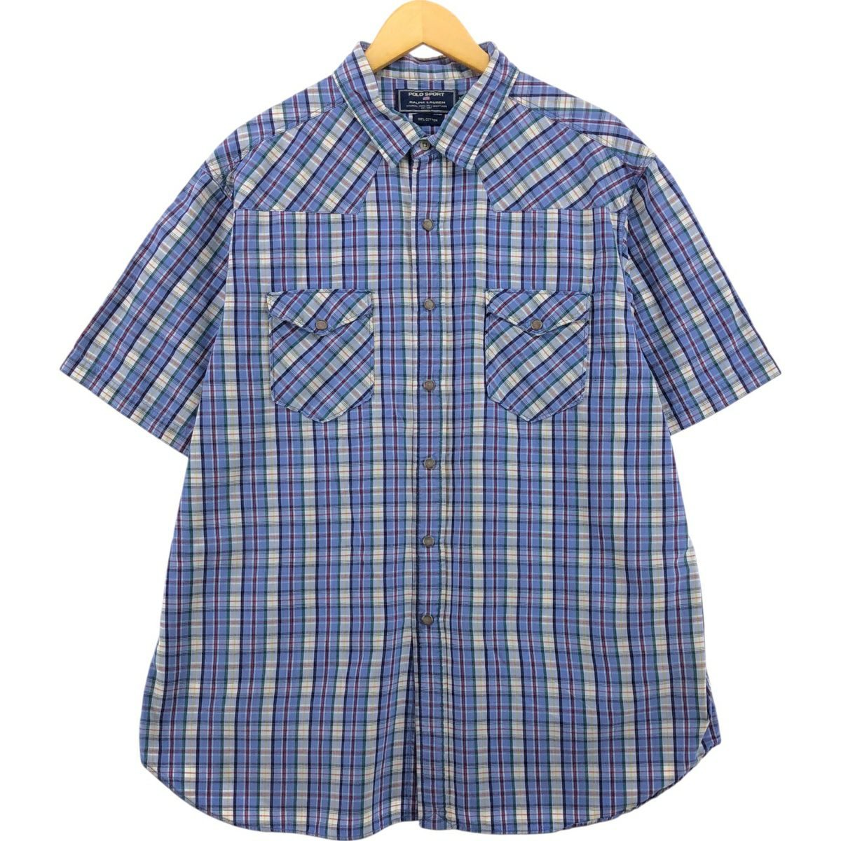 古着 ラルフローレン Ralph Lauren POLO SPORT ポロスポーツ 総柄