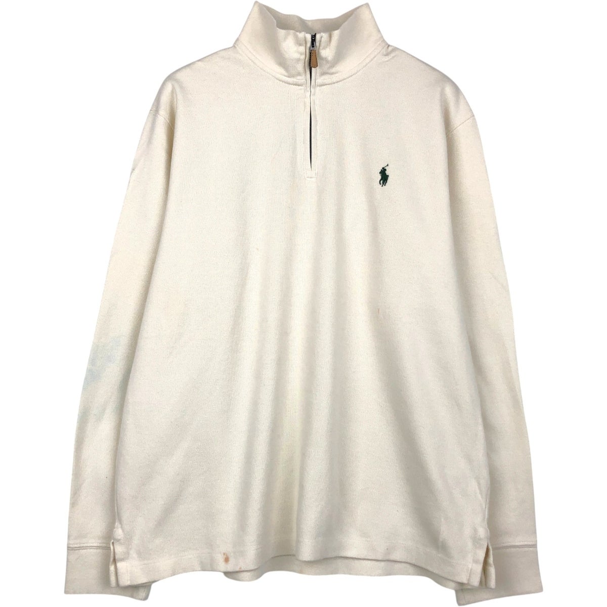 古着 ラルフローレン Ralph Lauren POLO RALPH LAUREN リブ編み ハーフ