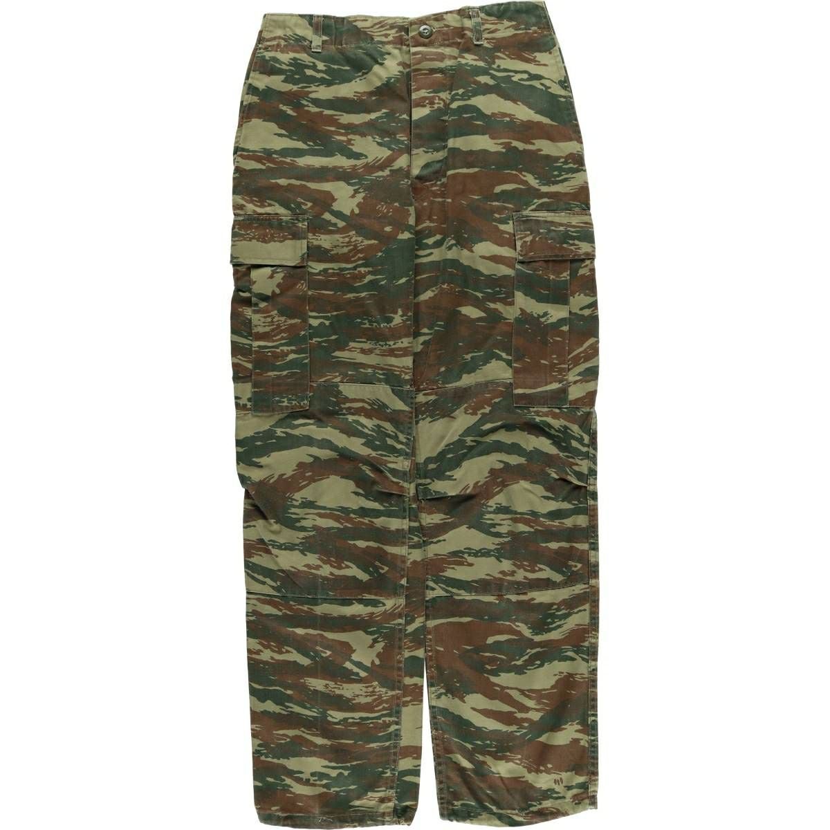 古着 ドイツ軍 迷彩柄 フレクターカモ ミリタリー カーゴパンツ 7075