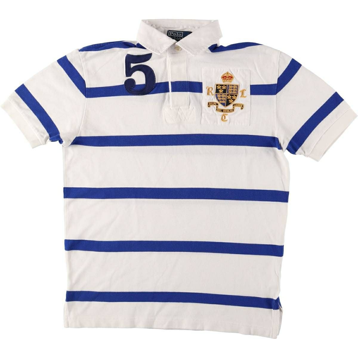 古着 ラルフローレン Ralph Lauren POLO by Ralph Lauren ボーダー柄