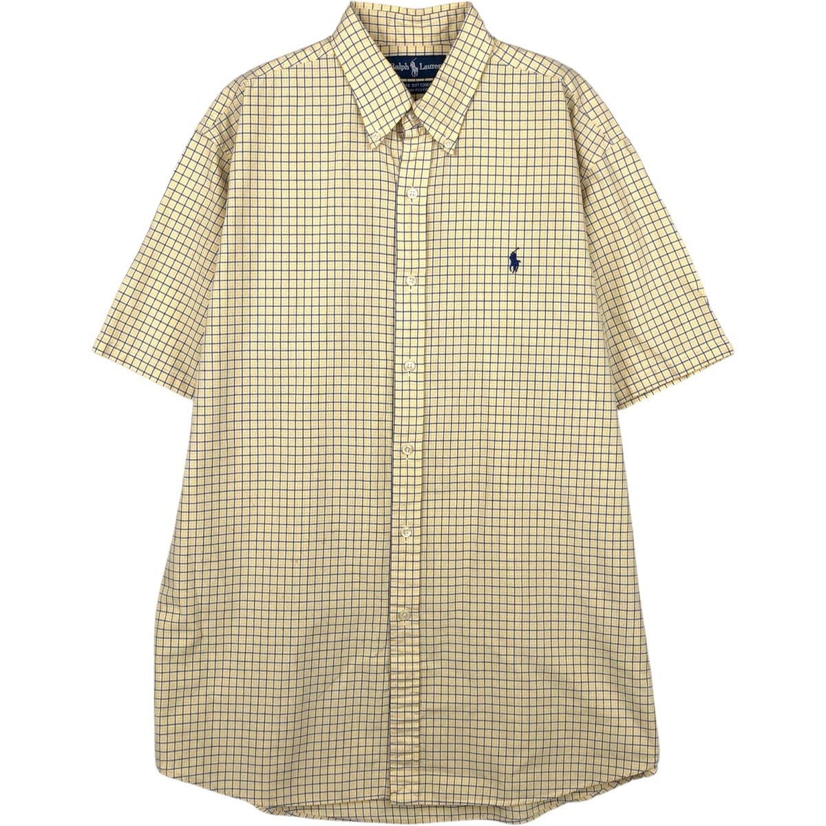 古着 ラルフローレン Ralph Lauren BOB CAMP 半袖 ボタンダウン