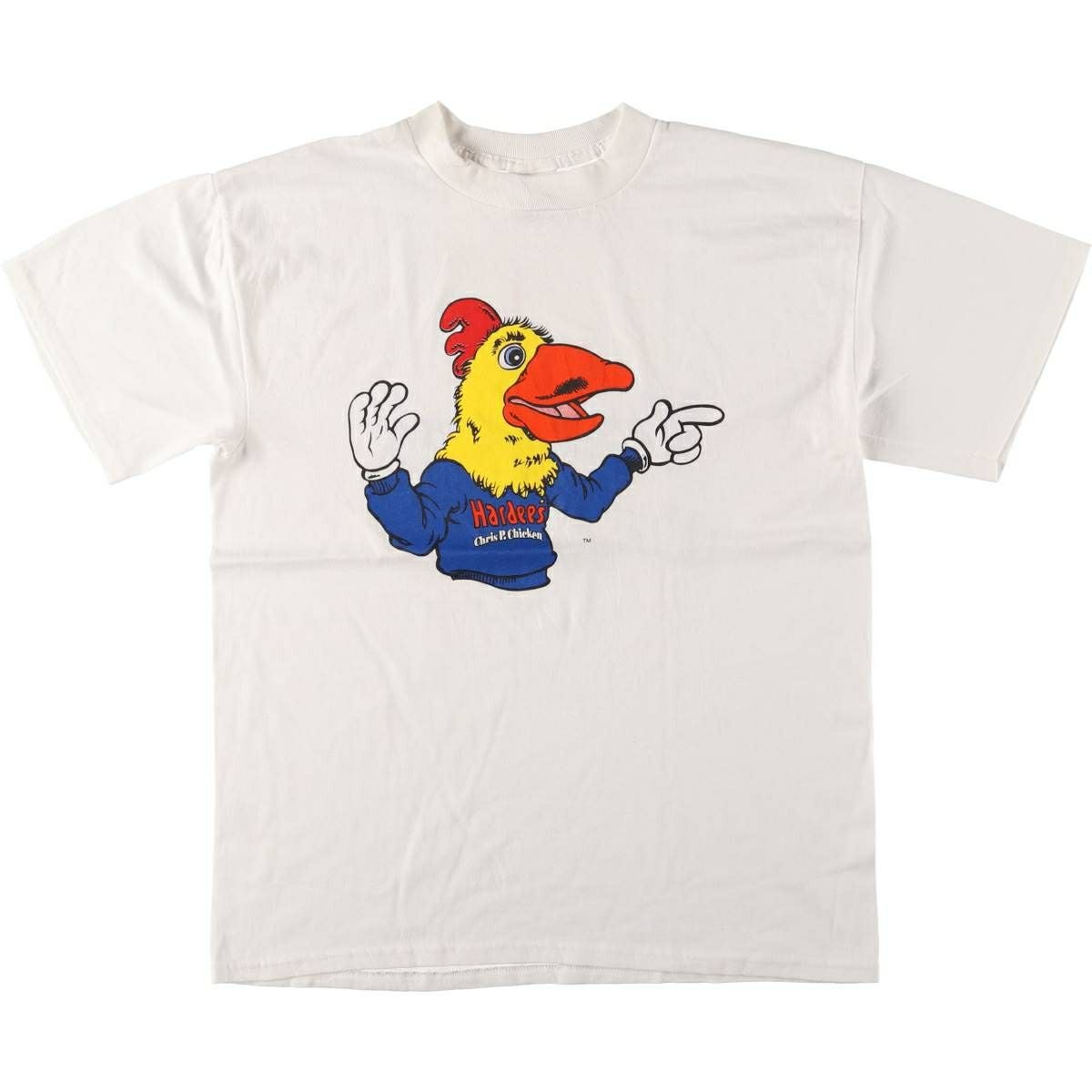 古着 90～00年代 BELTON プリントTシャツ USA製 メンズL相当