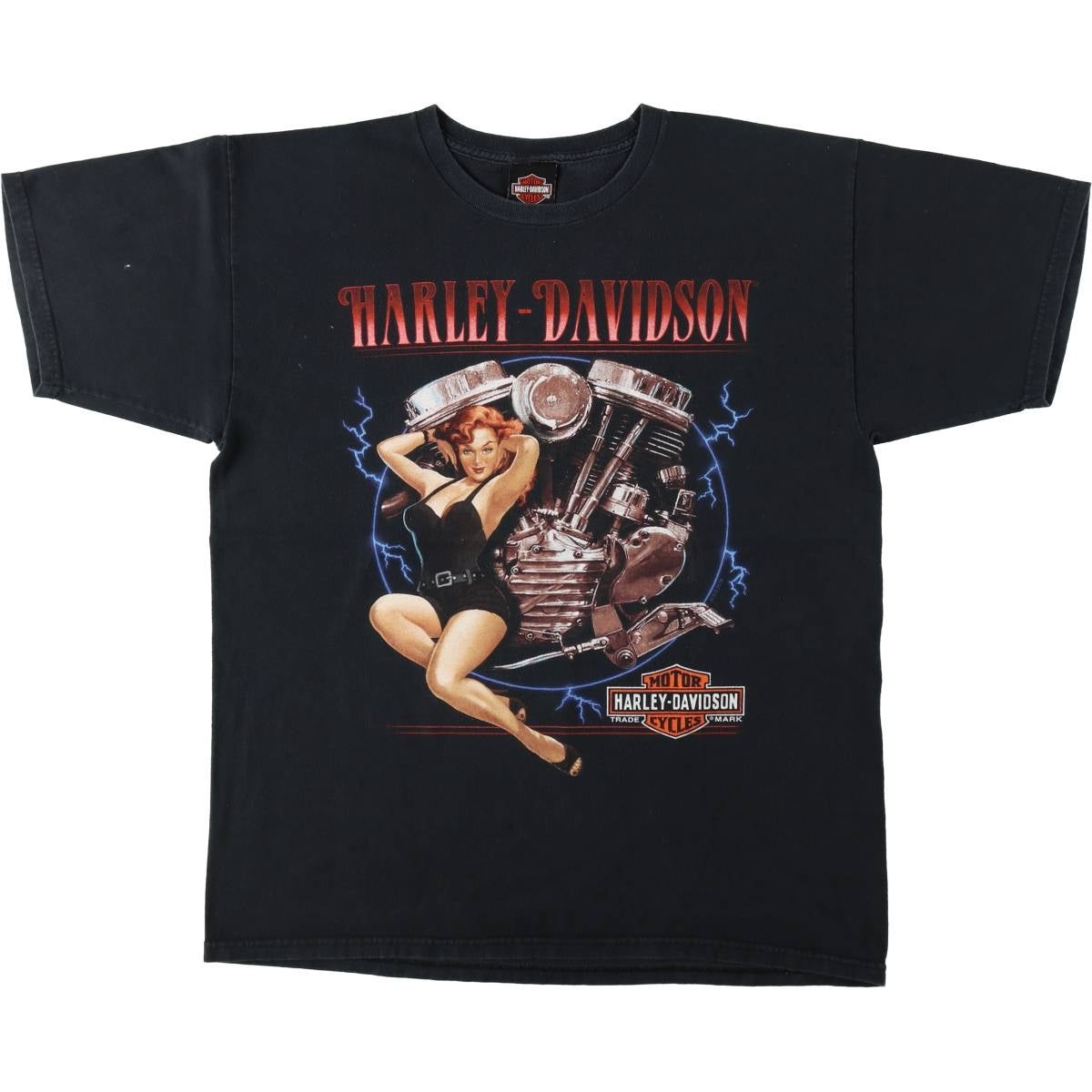 古着 ハーレーダビッドソン Harley-Davidson ピンナップガール