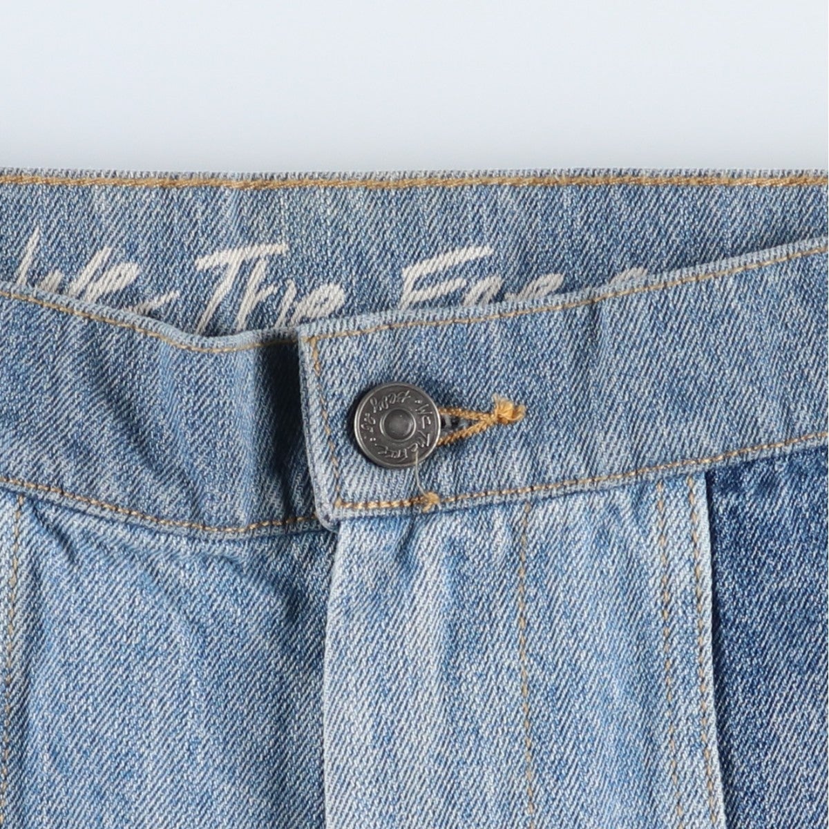古着 We The Free カットオフ パッチワーク ブーツカットデニムパンツ
