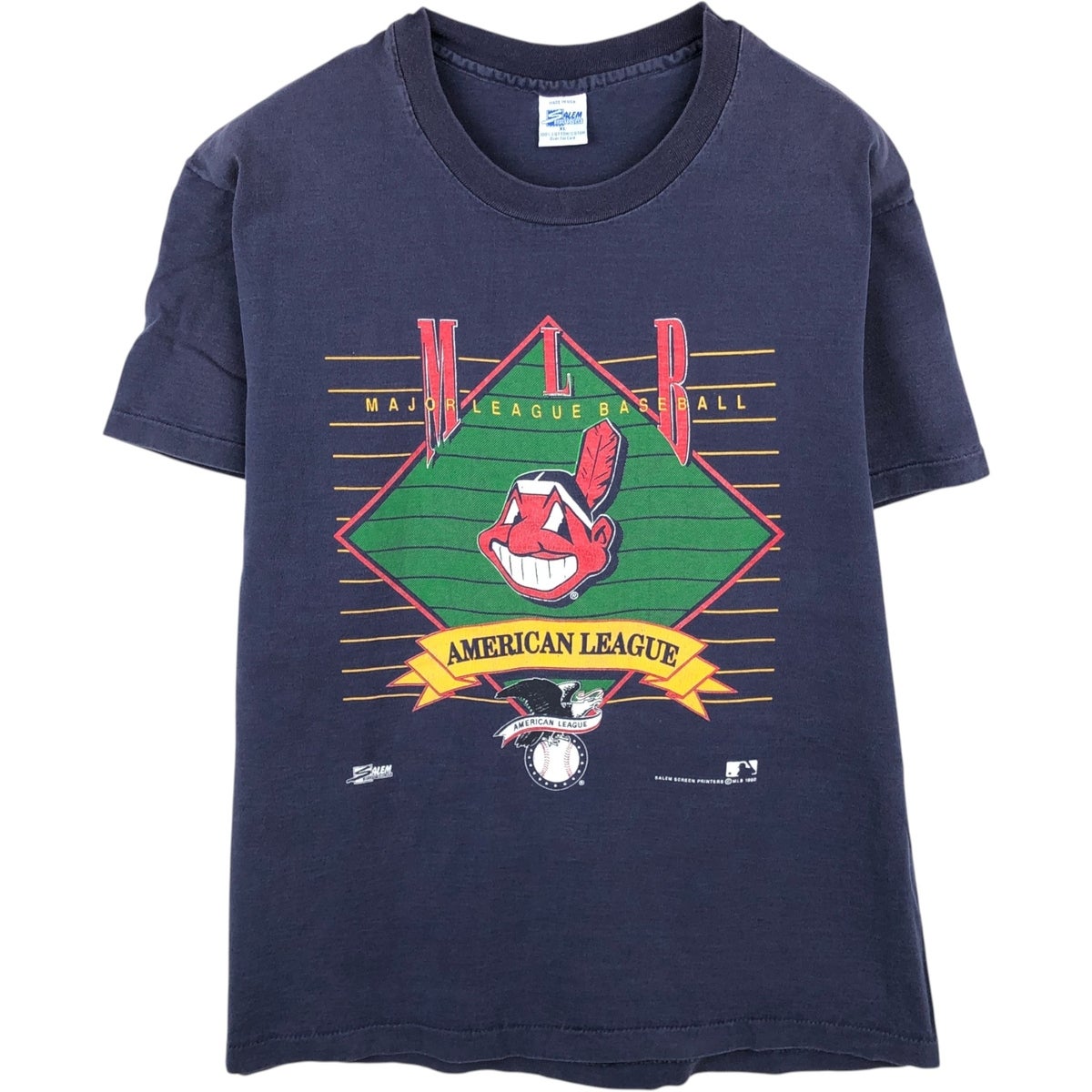 古着 90年代 NUTMEG MLB CLEVELAND INDIANS クリーブランド