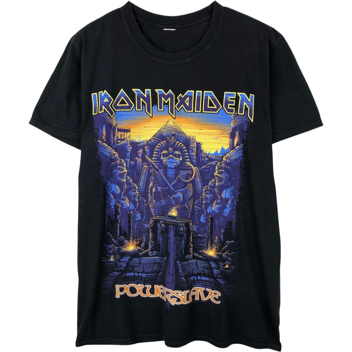 古着 IRON MAIDEN アイアンメイデン バンドTシャツ バンT メンズXL相当