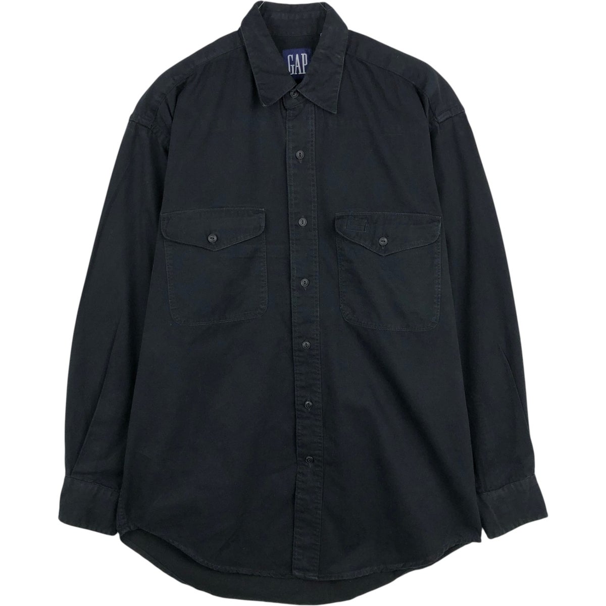 古着 90年代 ギャップ GAP オールドギャップ 長袖 コットンシャツ