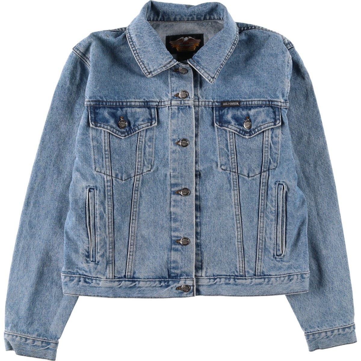 古着 00年代 ハーレーダビッドソン Harley-Davidson バックロゴ デニム