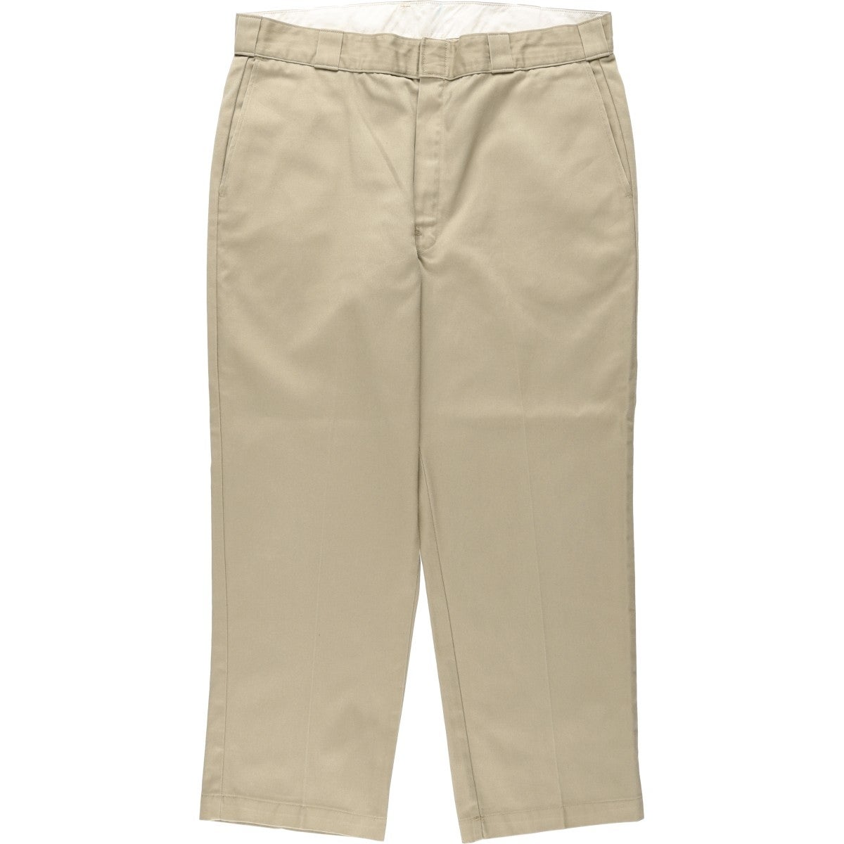 【O93】80-90s DickiesチビタグワークパンツU32 ベージュ 古着 90年代 ディッキーズ Dickies チビタグ ワークパンツ USA製