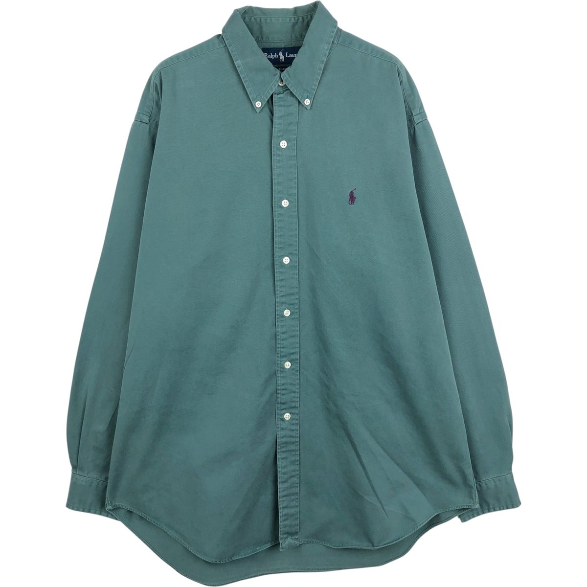 古着 ラルフローレン Ralph Lauren BLAKE 長袖 ボタンダウンシャツ