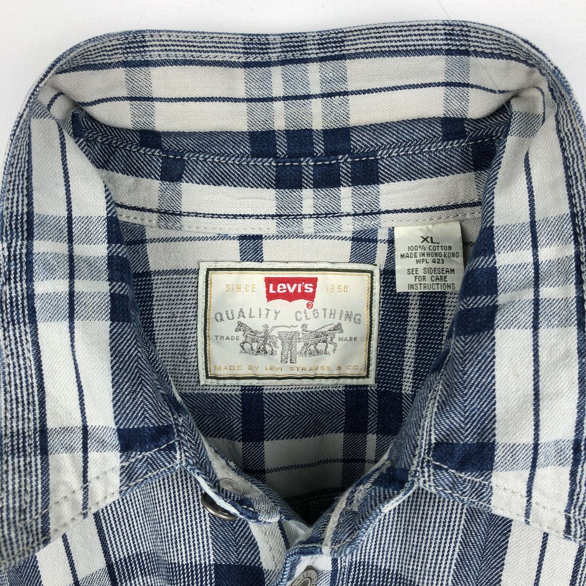 古着 リーバイス Levis チェック柄 メンズXL相当 /eaa652019 【中古