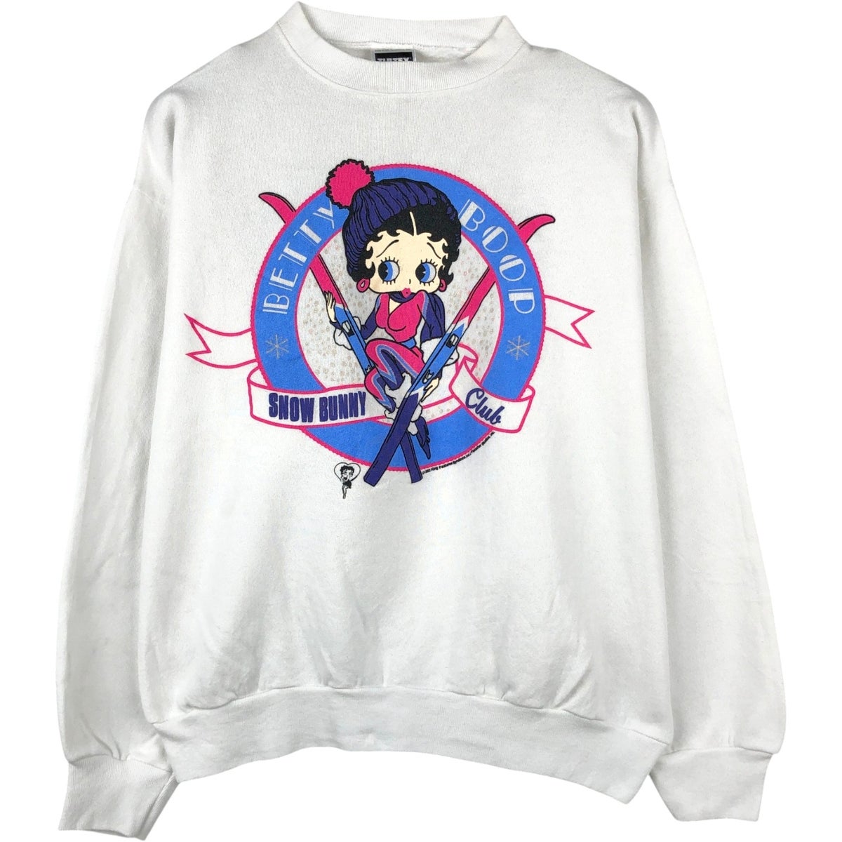 古着 BETTY BOOP ベティブープ キャラクタースウェットシャツ