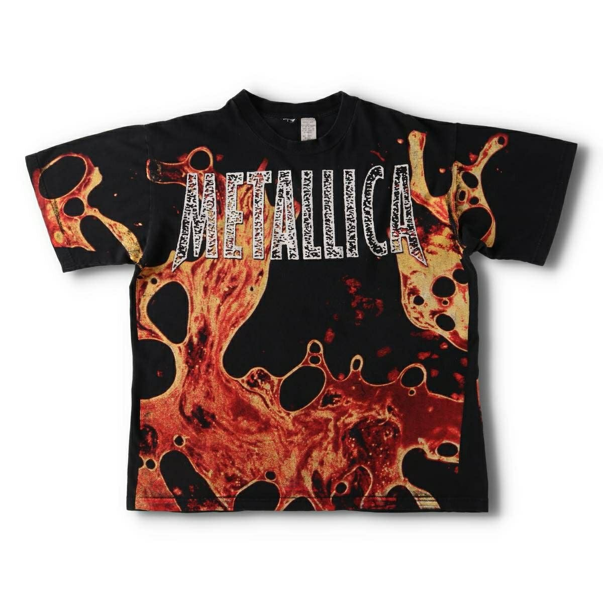古着 90年代 METALLICA メタリカ LOAD アルバムツアー 総柄 大判