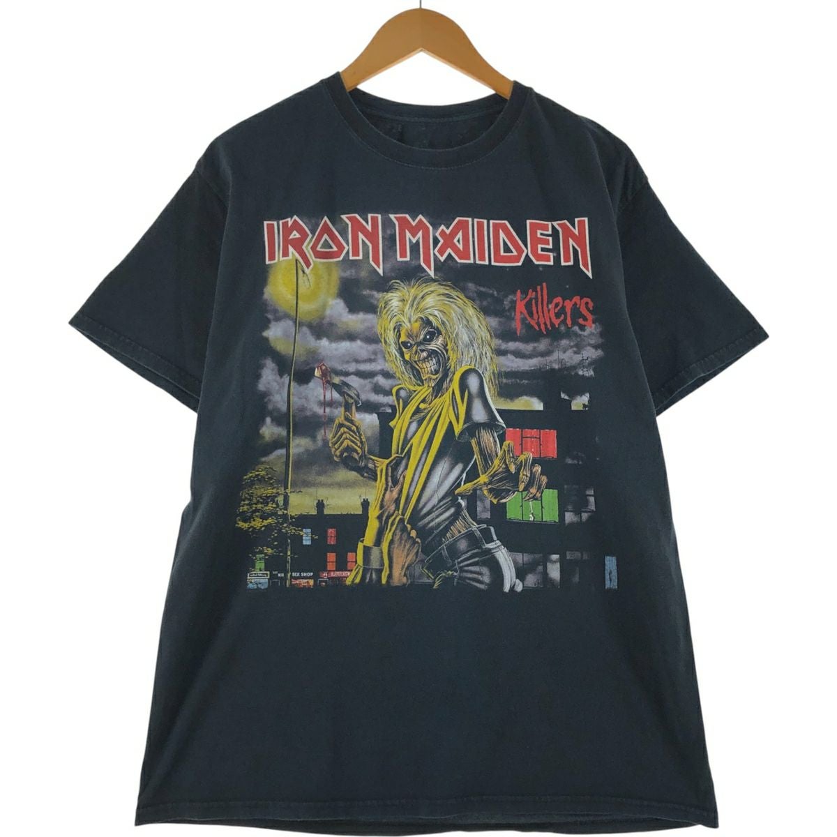 古着 IRON MAIDEN アイアンメイデン バンドTシャツ バンT メンズM相当