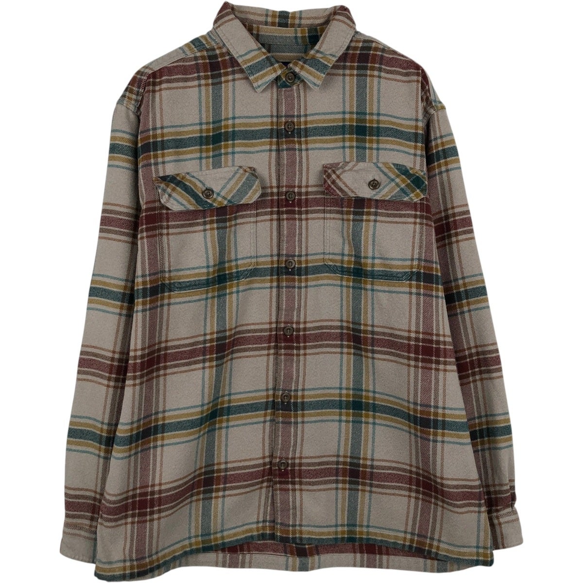 古着 パタゴニア Patagonia 53947FA19 長袖 フランネルチェックシャツ