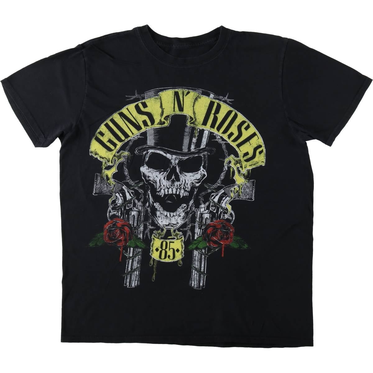 古着 DELTA GUNS N ROSES ガンズアンドローゼズ ドクロ柄 スカル柄