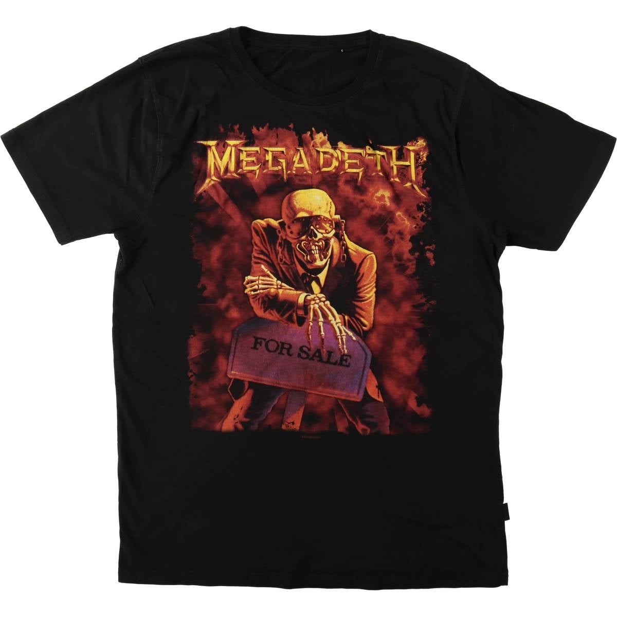 古着 MEGADETH メガデス バンドTシャツ バンT メンズL相当 /eaa660326