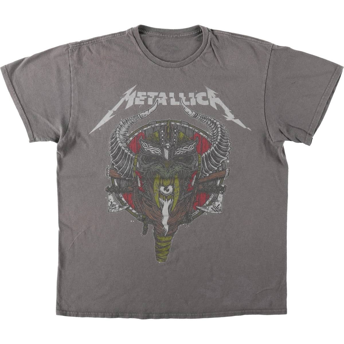 古着 METALLICA メタリカ バンドTシャツ バンT メンズXL相当