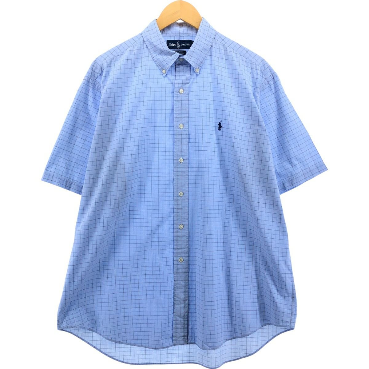 古着 ラルフローレン Ralph Lauren BLAKE 半袖 ボタンダウン