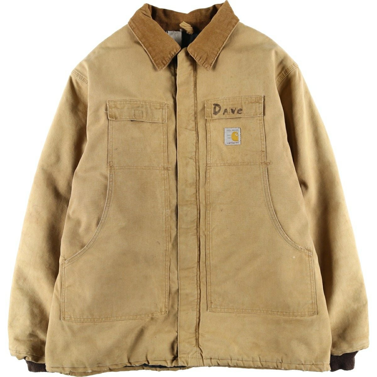 古着 80～90年代 カーハート Carhartt トラディショナルコート 中綿
