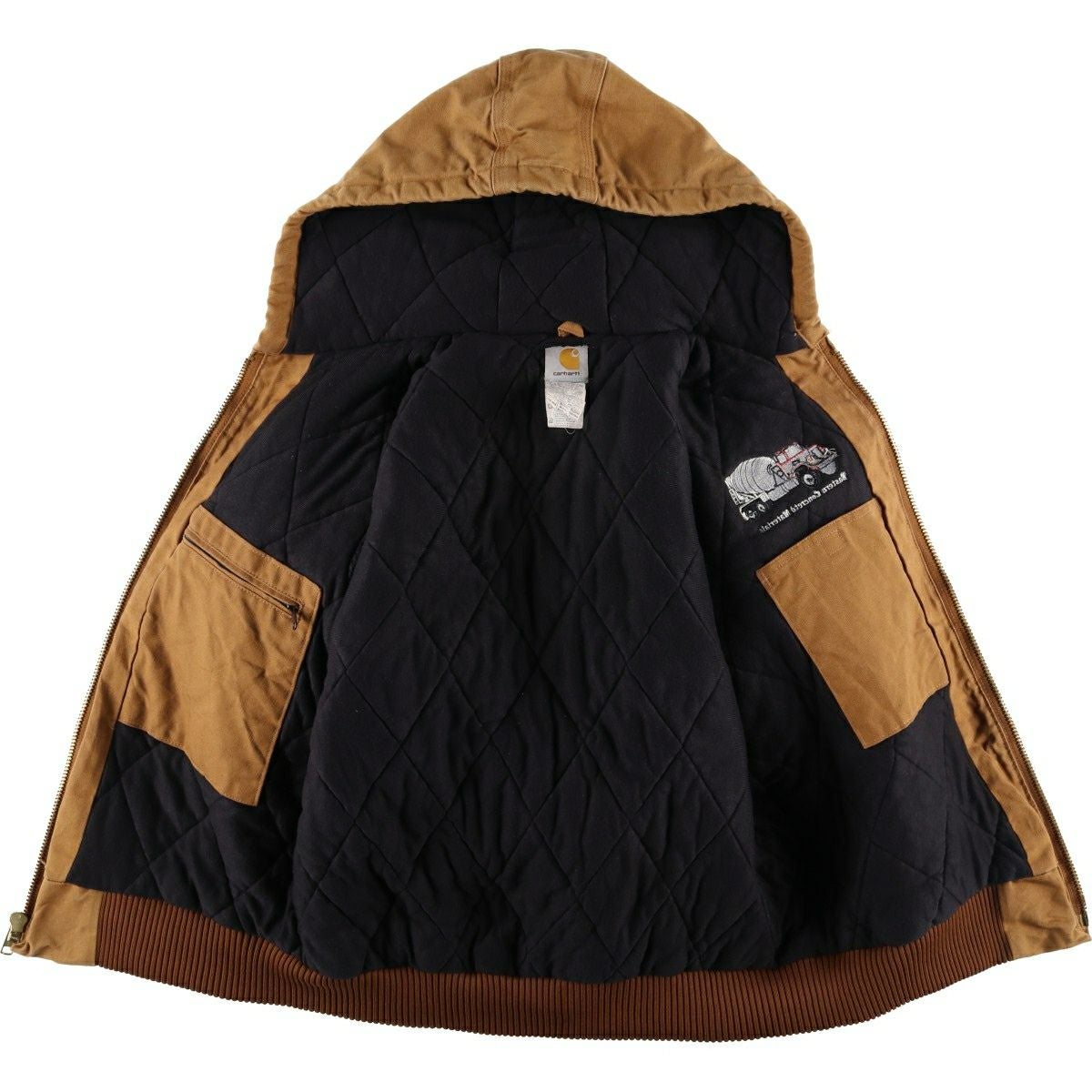 古着 00年代 カーハート Carhartt アクティブジャケット 中綿入り