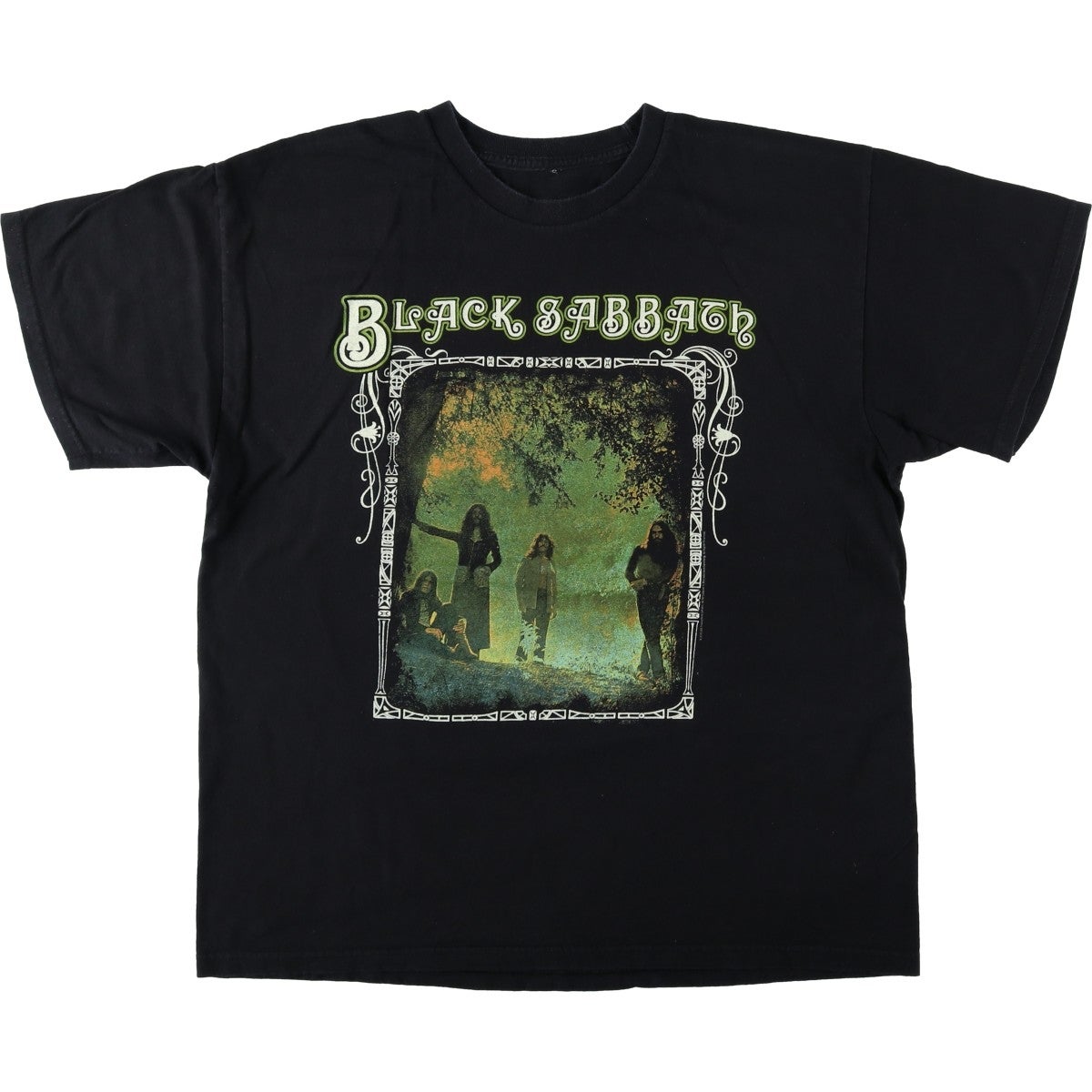 古着 BLACK SABBATH ブラックサバス バンドTシャツ バンT メンズS相当