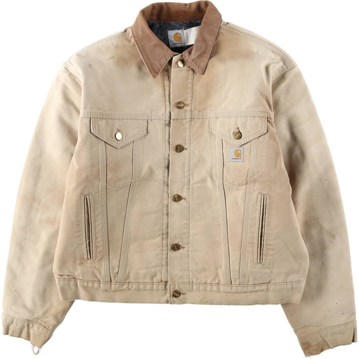古着 カーハート Carhartt トラッカージャケット ダックワーク