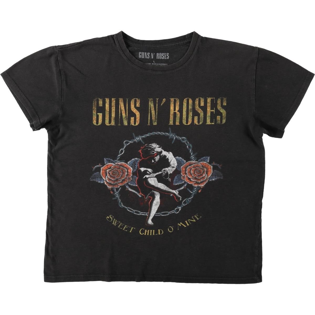 古着 Guns N Roses ガンズアンドローゼズ バンドTシャツ バンT メンズM