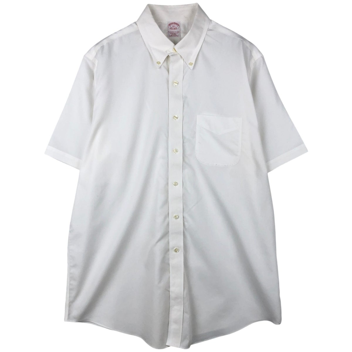 古着 ブルックスブラザーズ Brooks Brothers Est.1818 半袖 ボタン