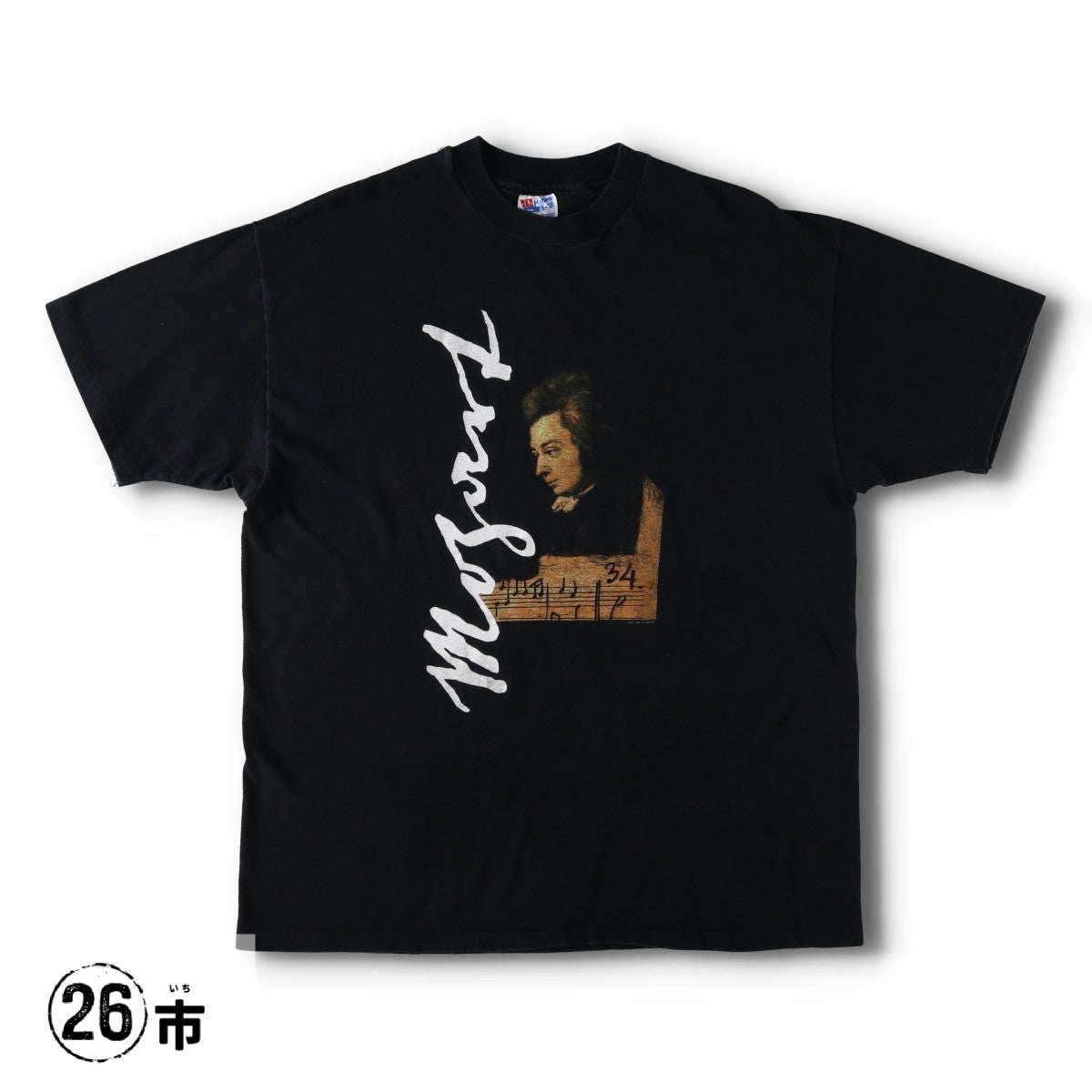 80年代 Hanes USA製 携帯会社 企業Tシャツ 鬼フェード L 黒 Hanes - 鬼