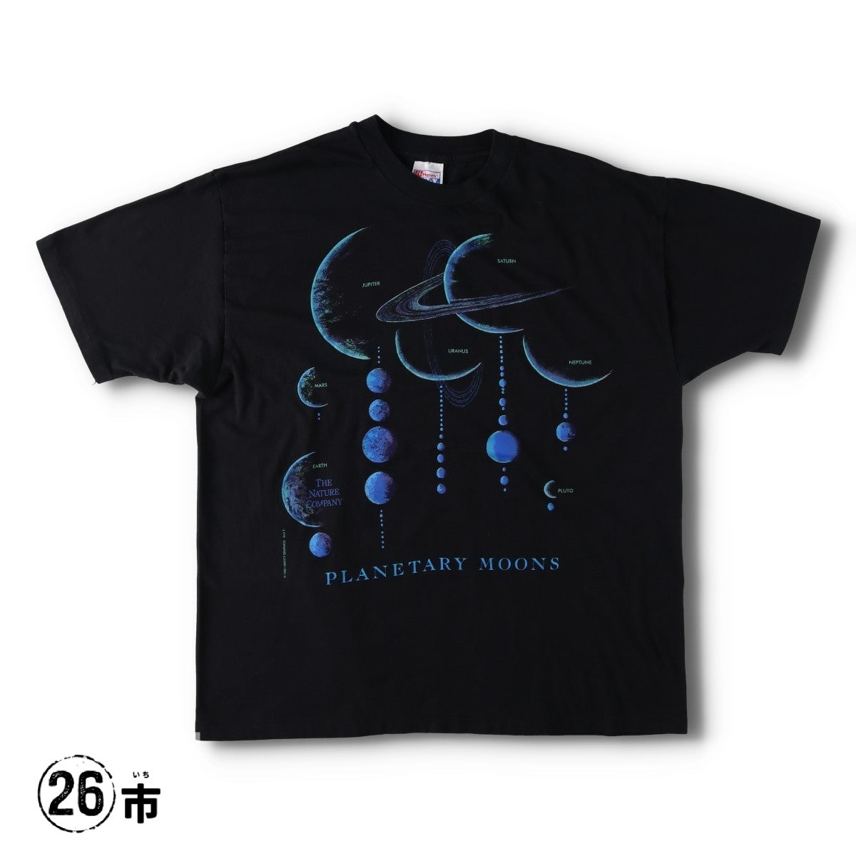古着 90年代 ヘインズ Hanes BEEFY-T 青タグ 魚柄 アニマルTシャツ USA