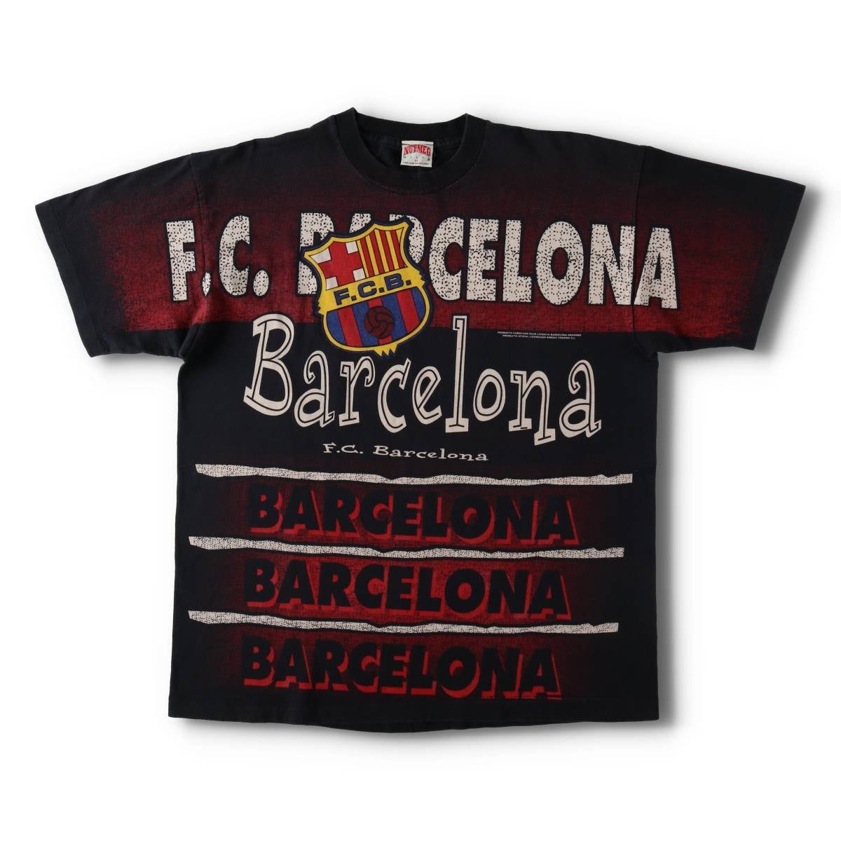 古着 90年代 NUTMEG LA LIGA ラ リーガ FC BARCELONA FC バルセロナ