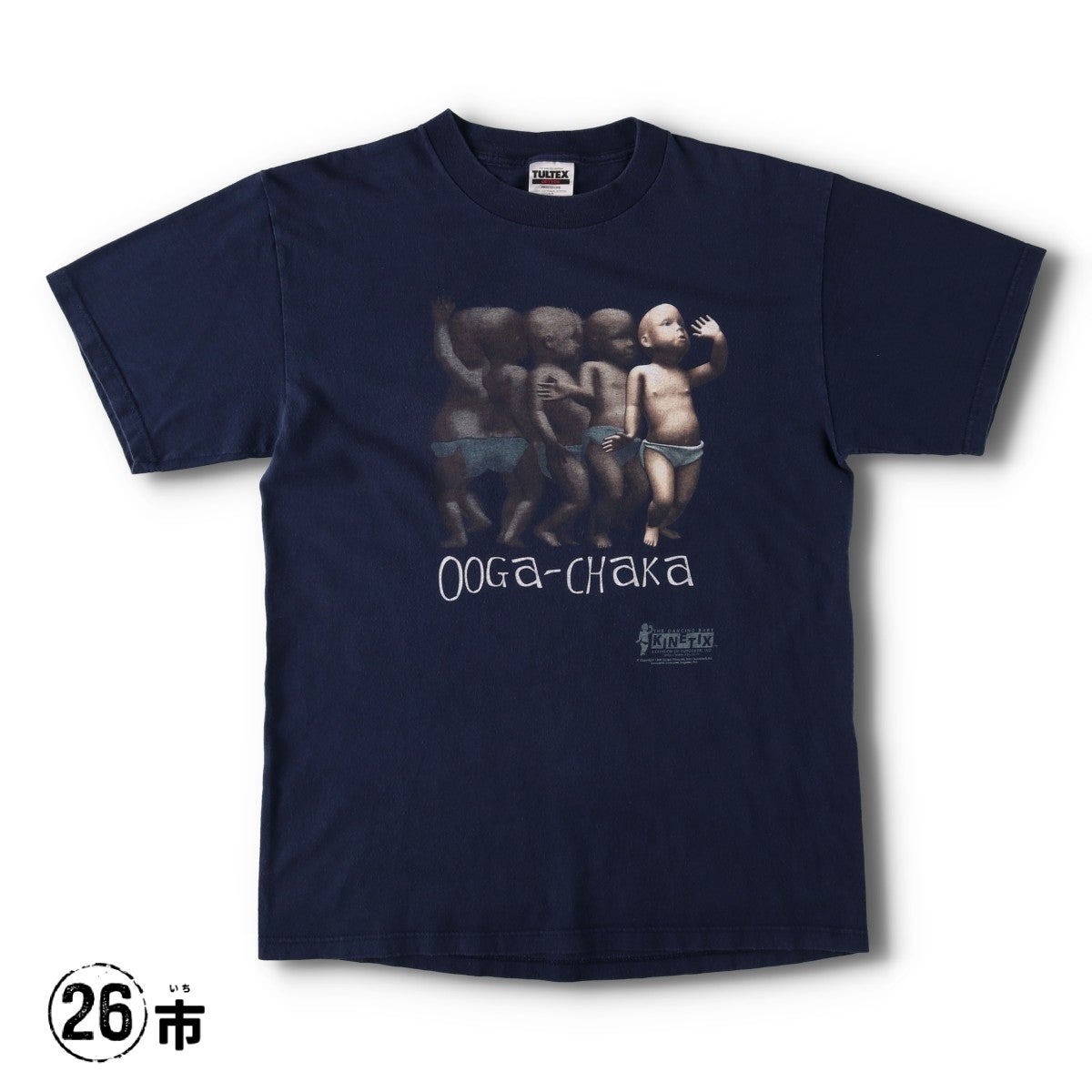 古着 90年代 タルテックス TULTEX プリントTシャツ メンズL相当